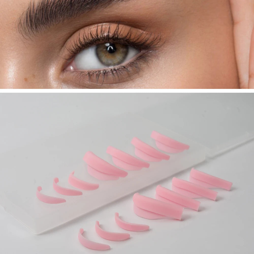 14PCS L Curl Lash Lift Rods & Shields – 7 Sizes