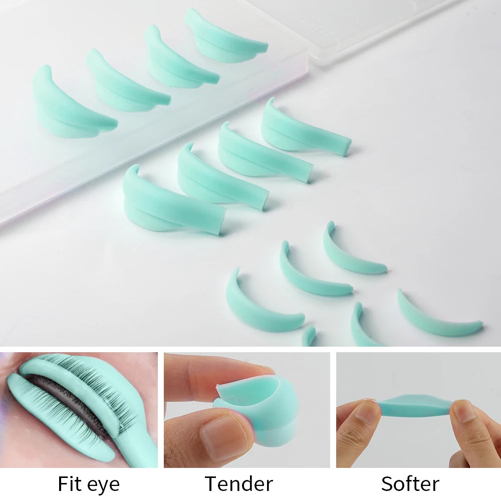 14PCS L Curl Lash Lift Rods & Shields – 7 Sizes