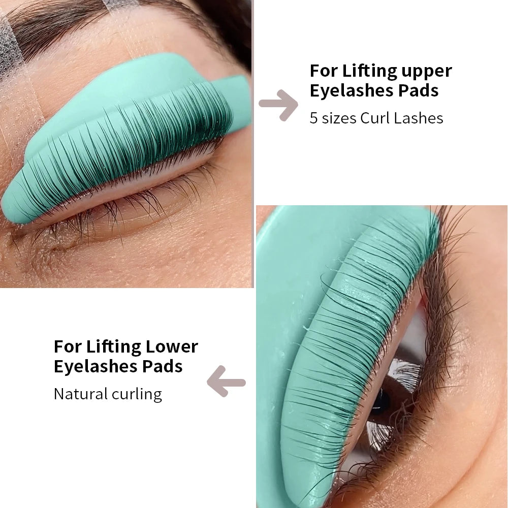 14PCS L Curl Lash Lift Rods & Shields – 7 Sizes