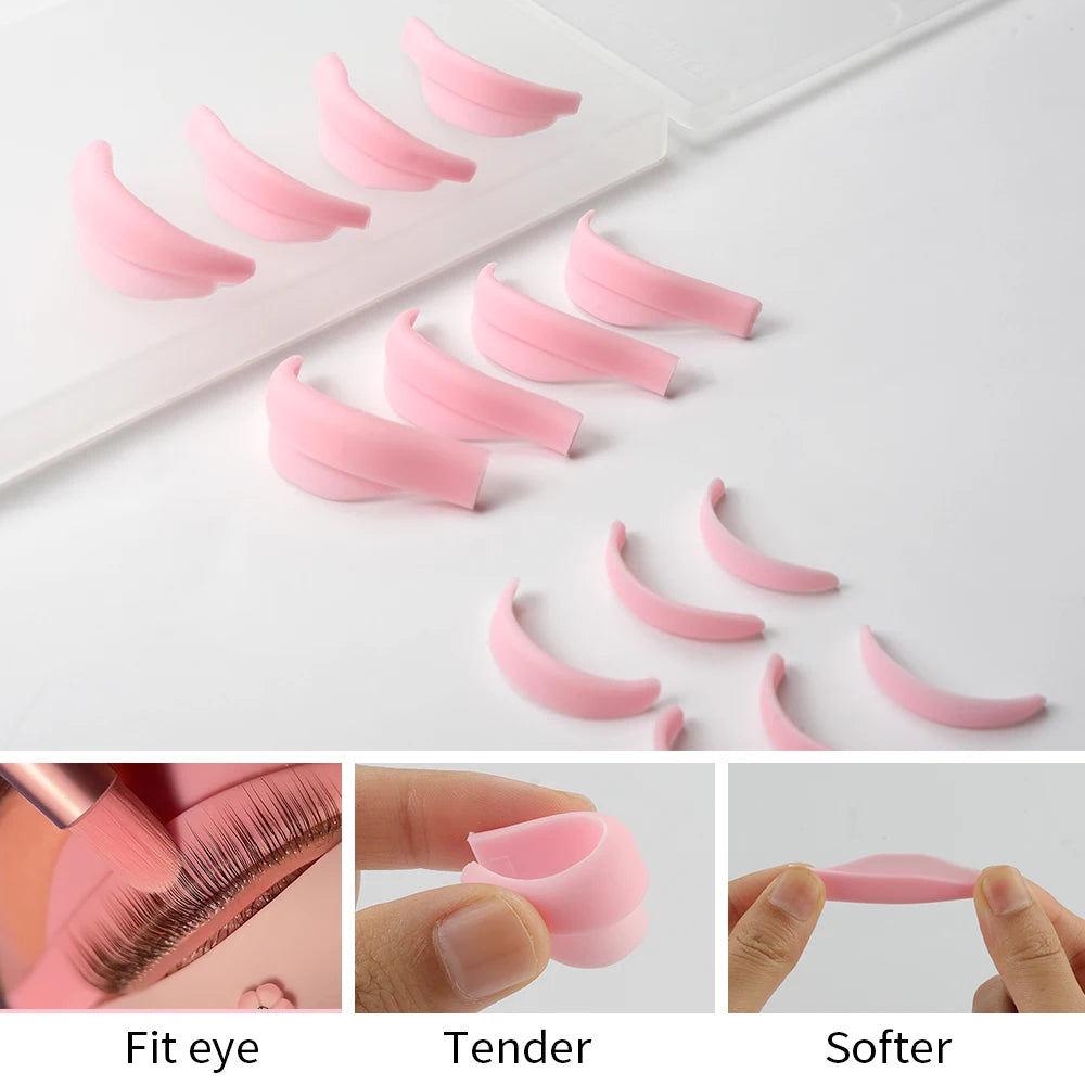14PCS L Curl Lash Lift Rods & Shields – 7 Sizes