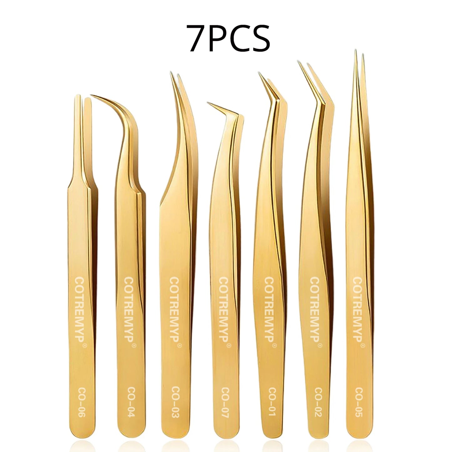Professional Lash Extension Precision Tweezers