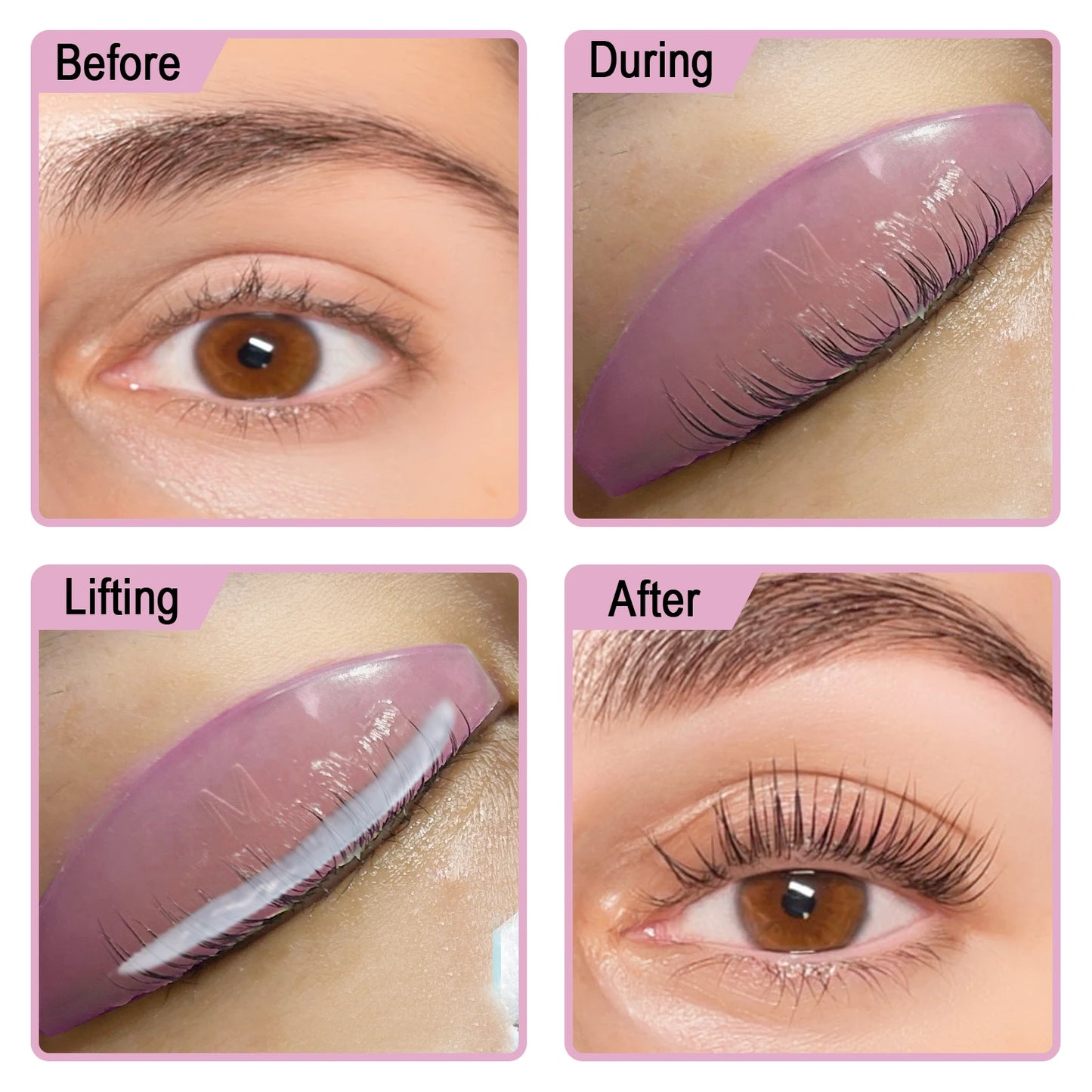 M Curl Lash Lift Silicone Shields – 4 Pairs