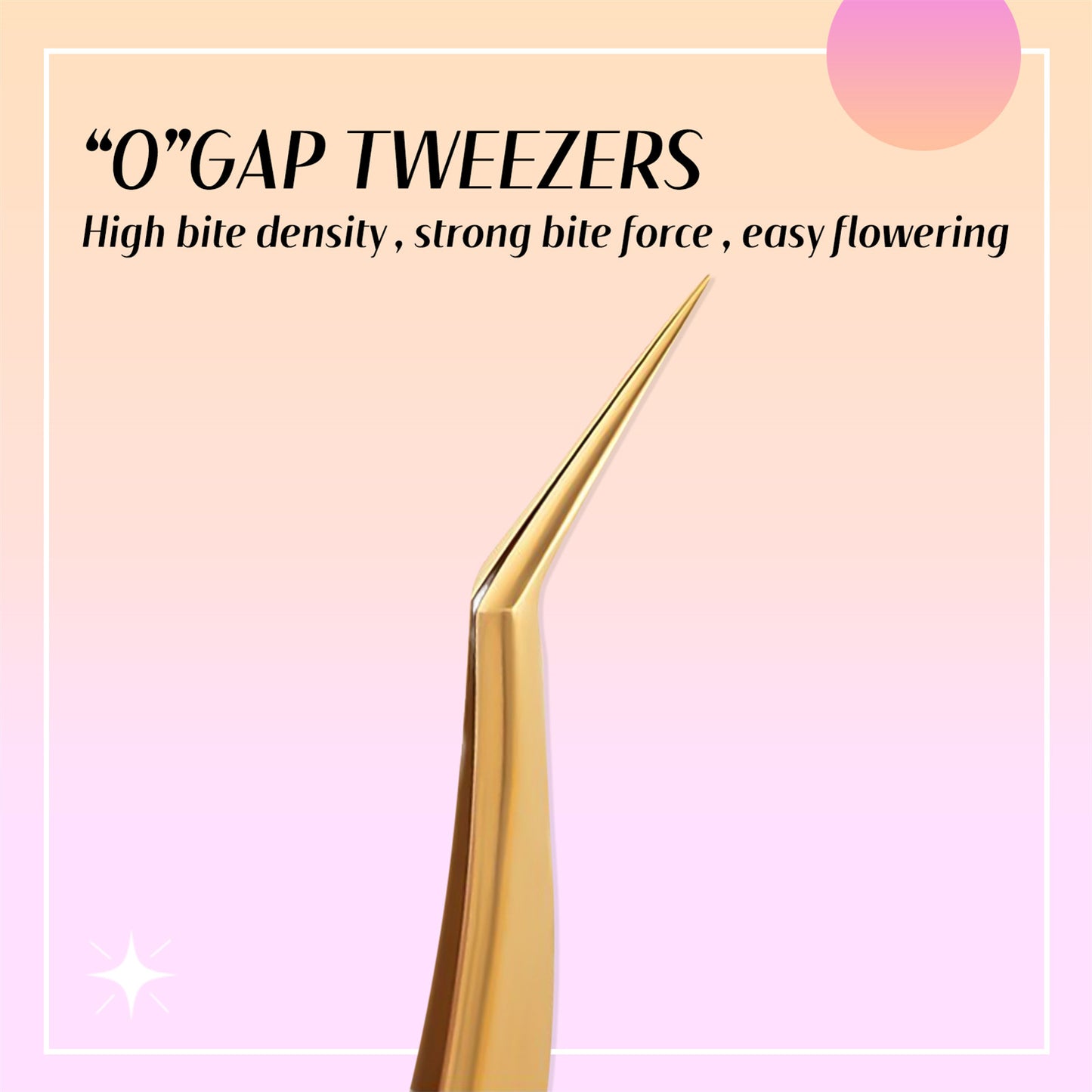 Professional Lash Extension Precision Tweezers