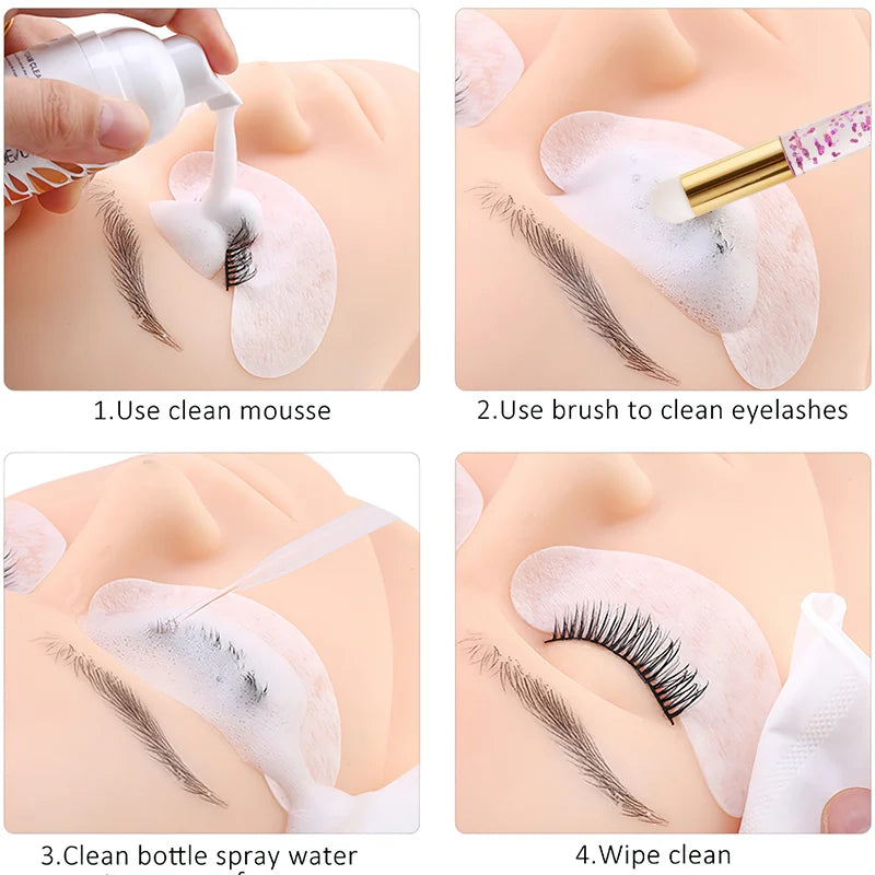 Lash Shampoo Cleaning Brush – 1PC / 10PCS